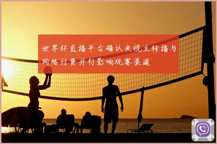 世界杯直播平台确认央视主转播与网络付费并行影响观赛渠道