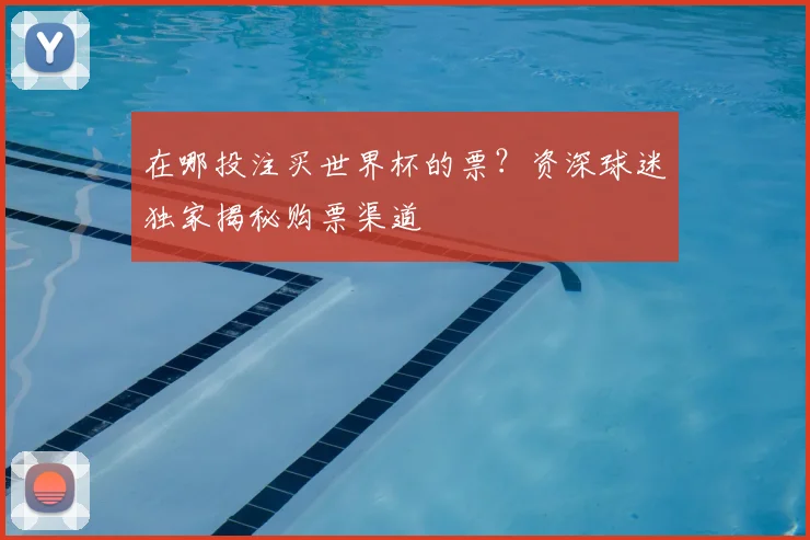 在哪投注买世界杯的票?资深球迷独家揭秘购票渠道